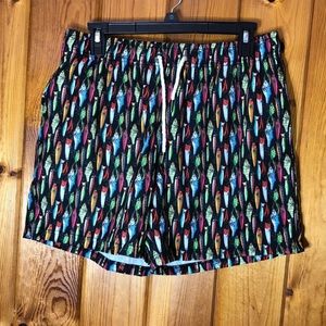 Two left feet swimwear men’s swim trunks fishing lure swim trunks XL outdoors